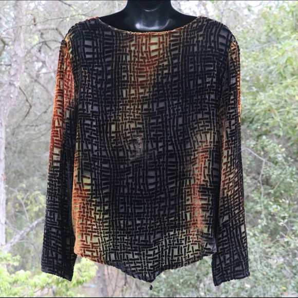 Designer Devore tunic - Picture 2 of 4
